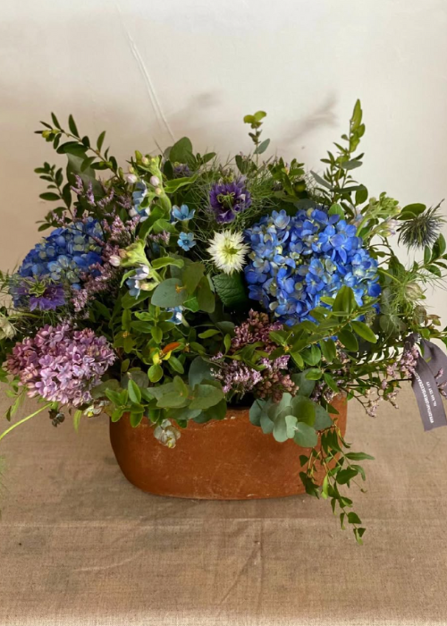 taller centro flor fresca